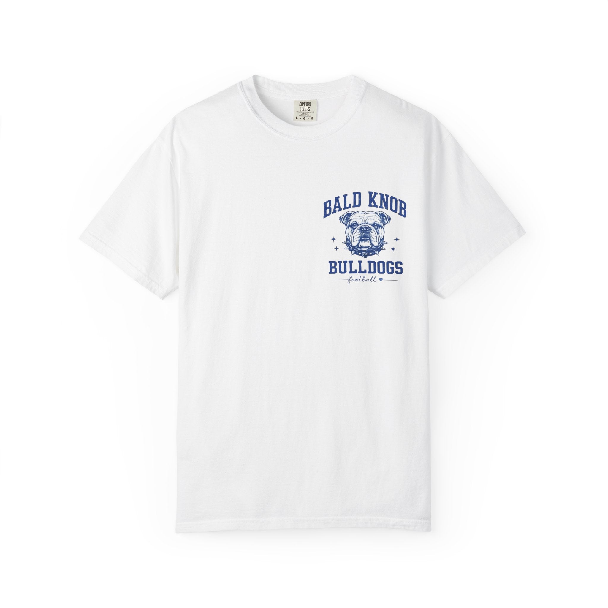 Bulldogs Football T‑Shirt — Bald Knob Bulldogs Vintage Crew Tee