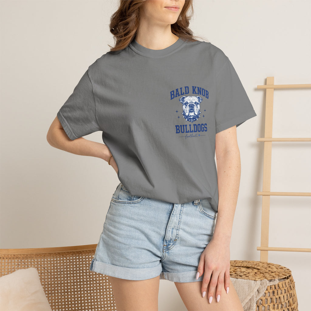 Bulldogs Football T‑Shirt — Bald Knob Bulldogs Vintage Crew Tee