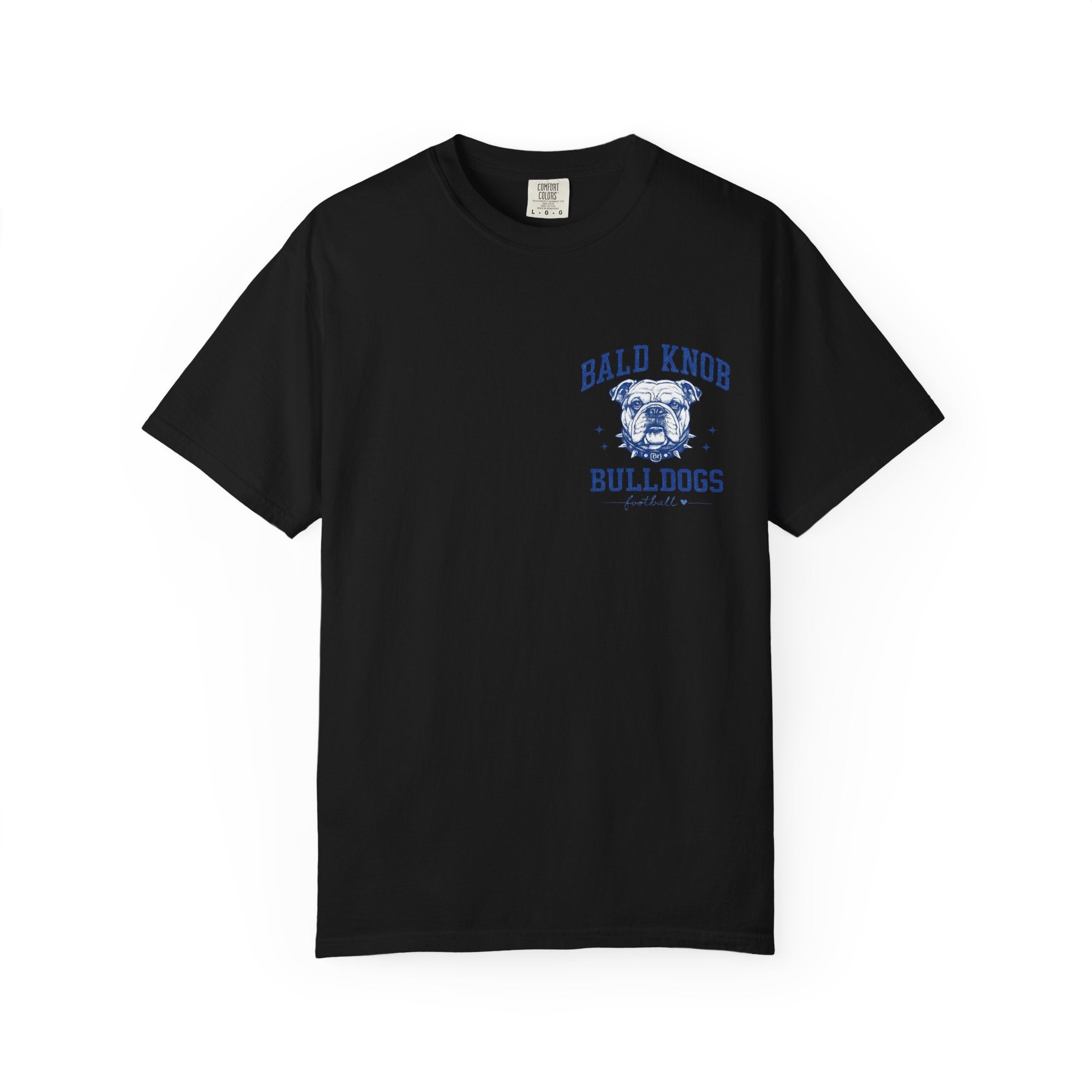 Bulldogs Football T‑Shirt — Bald Knob Bulldogs Vintage Crew Tee