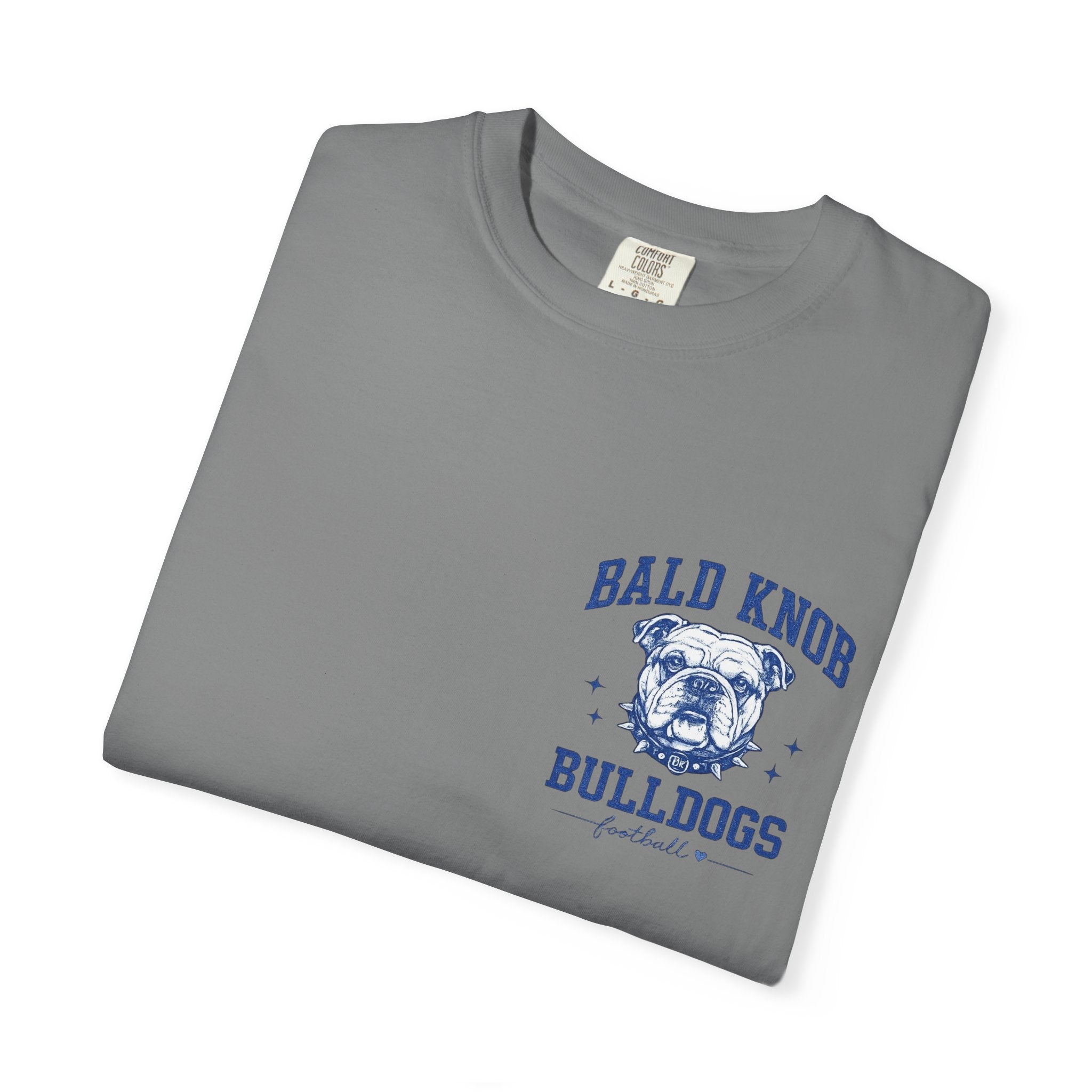 Bulldogs Football T‑Shirt — Bald Knob Bulldogs Vintage Crew Tee